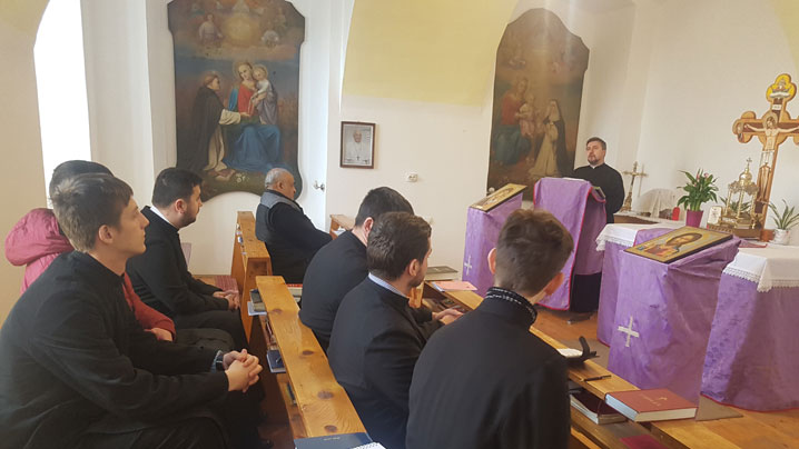 Exerciții spirituale la Seminarul Arhiepiscopal Major din Blaj