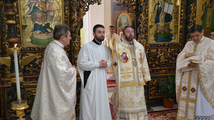 Hirotonire de preot în Catedrala Arhiepiscopală Majoră „Sfânta Treime” din Blaj