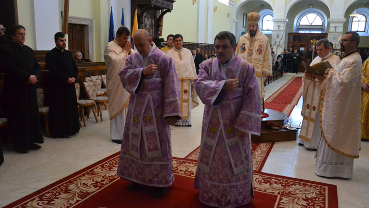 Hirotonire de preot în Catedrala Arhiepiscopală Majoră „Sfânta Treime” din Blaj