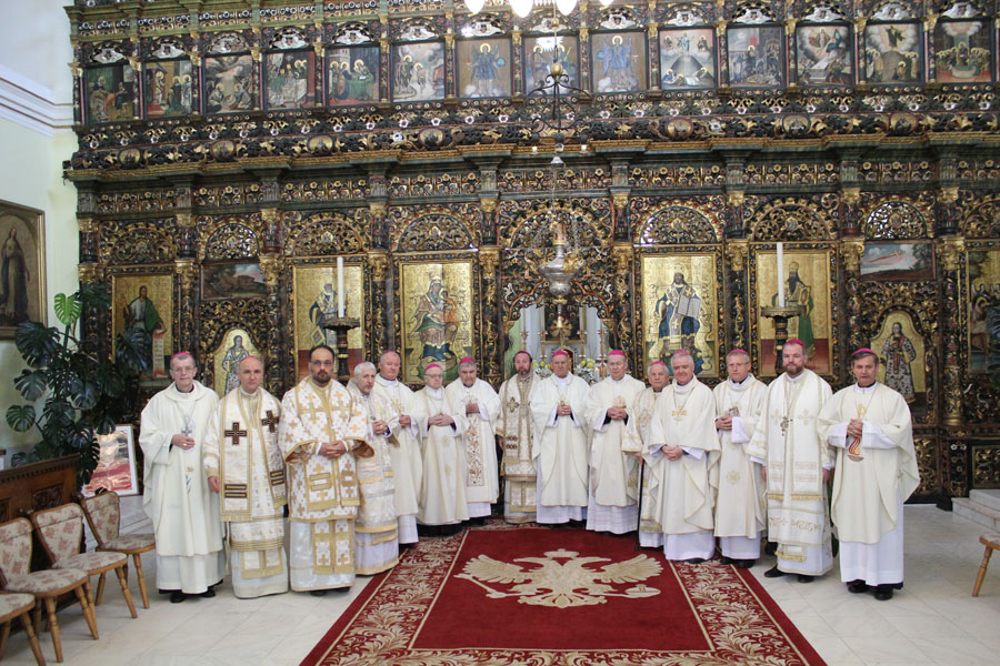 Sfânta Liturghie în ritul latin în Catedrala Blajului