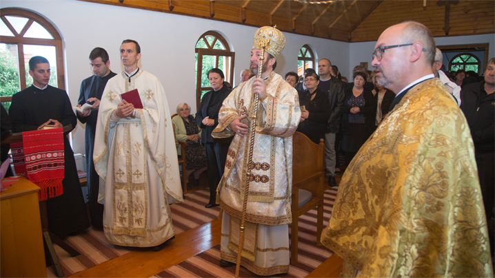 Sfințirea bisericii greco-catolice din Subcetate