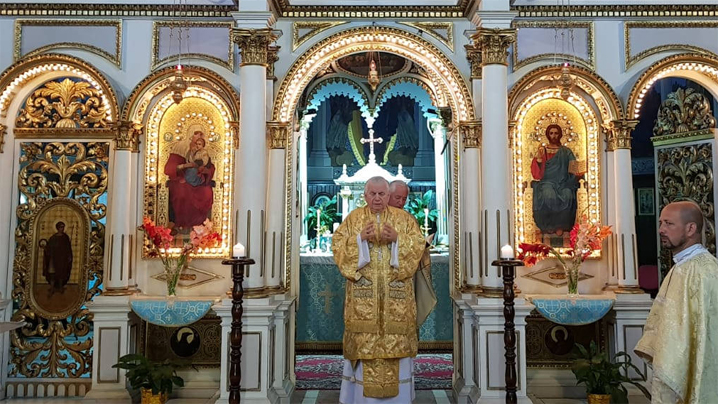Hirotonire de diacon în catedrala din Lugoj