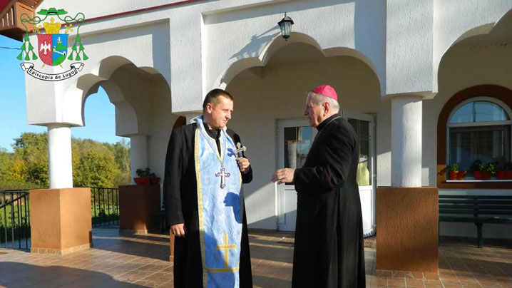 Angajații Curiei Episcopale de Lugoj în pelerinaj la Scăiuș