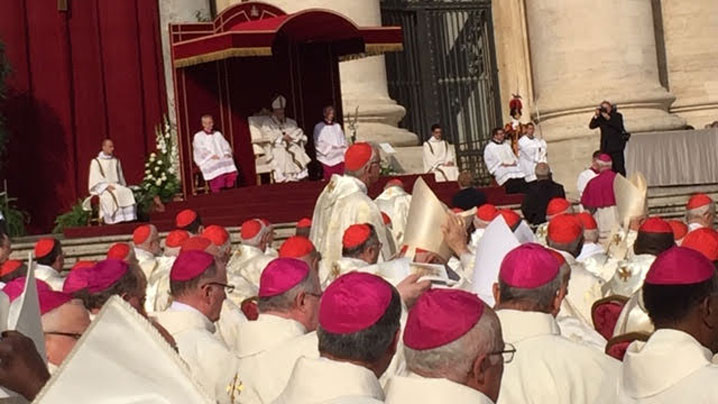 PS Florentin prezent la canonizarea celui ce l-a creat pe primul Cardinal român