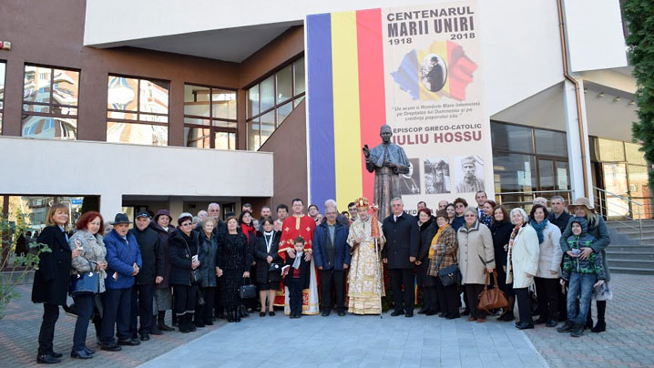 A continuat la Bistrița omagierea Cardinalului Iuliu Hossu