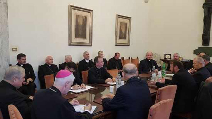 Episcopii catolici din România la Congregația pentru Bisericile Orientale