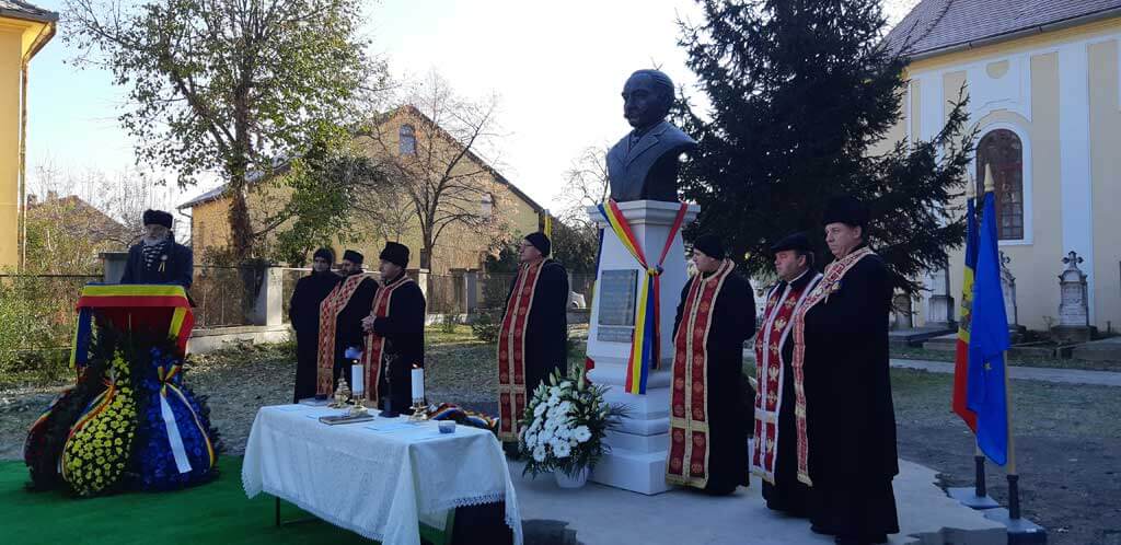 Dezvelirea bustului lui Alexandru Vaida Voievod la Sibiu
