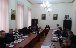 Reuniunea lărgită a Colegiului consultorilor eparhiali al Eparhiei de Lugoj, ianuarie 2019