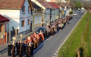 Calea Crucii cu procesiune la Blaj