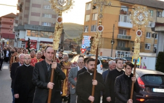 Calea Crucii cu procesiune la Blaj