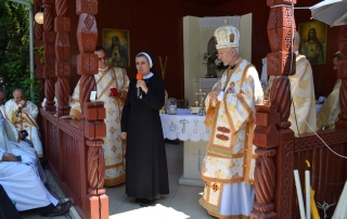 Hramul Mănăstirii "Sfânta Macrina" – primirea și venerarea moaștelor Episcopilor Martiri