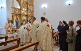 Hramul Mănăstirii "Sfânta Macrina" – primirea și venerarea moaștelor Episcopilor Martiri