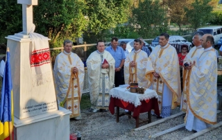 Sfințire de monument dedicat Fericiților Episcopi martiri