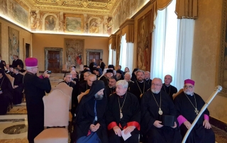 Preasfinția Sa Florentin despre audiența la Papa Francisc la încheierea Întâlnirii anuale a Episcopilor Orientali Catolici din Europa