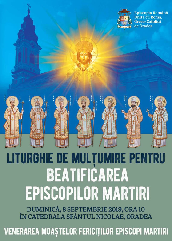 Relicvele Fericiților Episcopi Martiri la Oradea