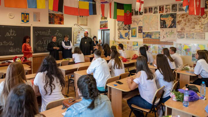 Prima zi de școală la Liceul greco-catolic „Timotei Cipariu”