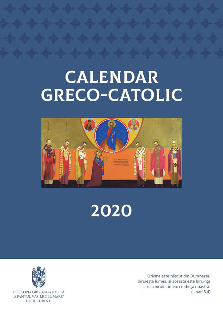Calendarul și Agenda liturgică pe anul 2020