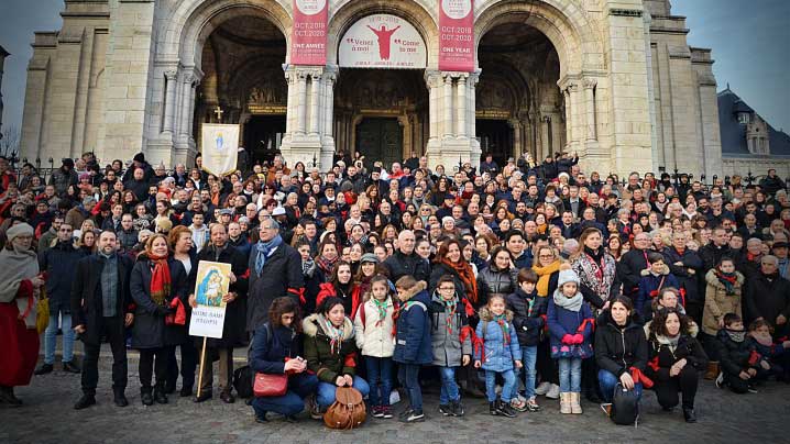 Credincioșii greco-catolici din Paris în pelerinaj la Bazilica Sacré Cœur