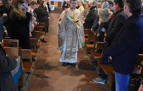 Episcopul ales, Pr. Cristian Crișan, și-a luat rămas bun de la credincioșii din Paris