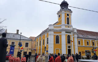 Omagiu înfăptuitorilor Marii Uniri, de Ziua Națională, în Catedrala greco-catolică din Cluj și la statuia Fericitului Iuliu Hossu, Vestitorul Unirii de la Alba Iulia