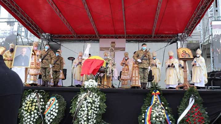 Funeraliile Preasfinției Sale Florentin Crihălmeanu, Episcopul greco-catolic de Cluj-Gherla
