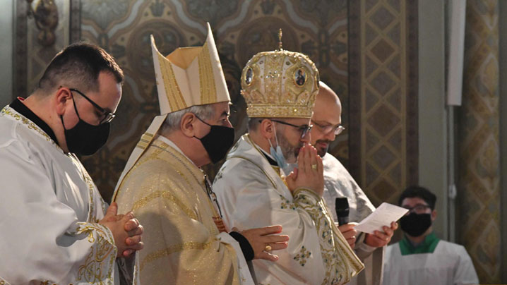 Sfântă Liturghie în rit bizantin în limba italiană la Timişoara