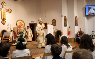 Prima Împărtășanie Solemnă în capela "Sf. Iosif" din Piața Cipariu, Cluj-Napoca – 30 de copii au primit harul de a fi mărturisitori ai lui Cristos