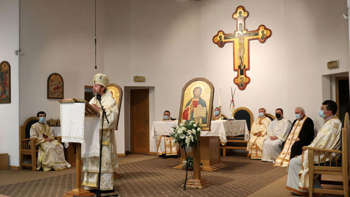 Celebrare liturgică solemnă la încheierea anului universitar al Facultății de Teologie Greco-Catolică, la Cluj