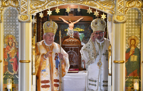 Vizită pastorală a PS Alexandru Mesian și a PS Ioan Călin Bot în parohia Lugoj II