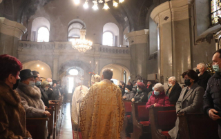 Prima celebrare liturgică din 2022 în Catedrala episcopală „Schimbarea la Față”