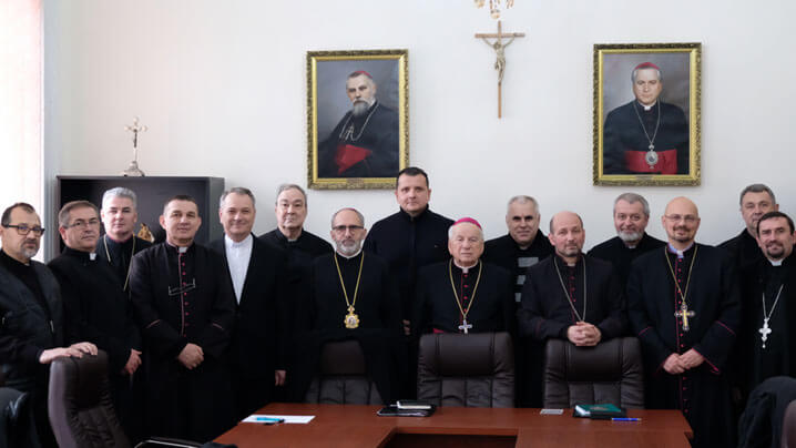 Reuniunea lărgită a Colegiului consultorilor eparhiali al Eparhiei de Lugoj, ianuarie 2022