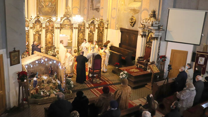 Celebrarea solemnă de Crăciun din Catedrala episcopală
