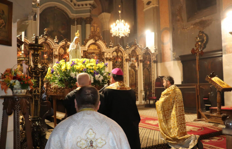 Actul consacrării Rusiei și Ucrainei rostit în Catedrala „Schimbarea la Față” din Cluj-Napoca