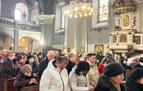 Uniți pentru Ucraina și în Catedrala din Cluj-Napoca
