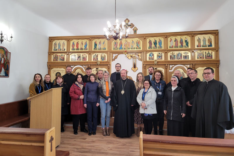PS Claudiu a binecuvântat capela Liceului Greco-Catolic