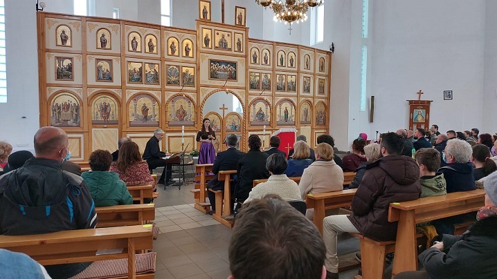 „Concert pentru pace” în Parohia Greco-Catolică „Spiritul Sfânt” din Alba Iulia