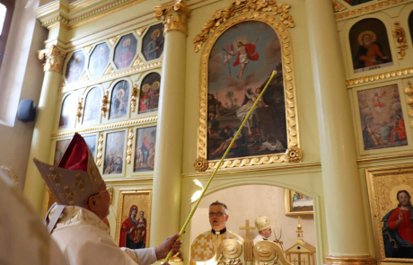 Cardinalul Leonardo Sandri a sfințit biserica „Învierea Domnului” din Cluj-Napoca