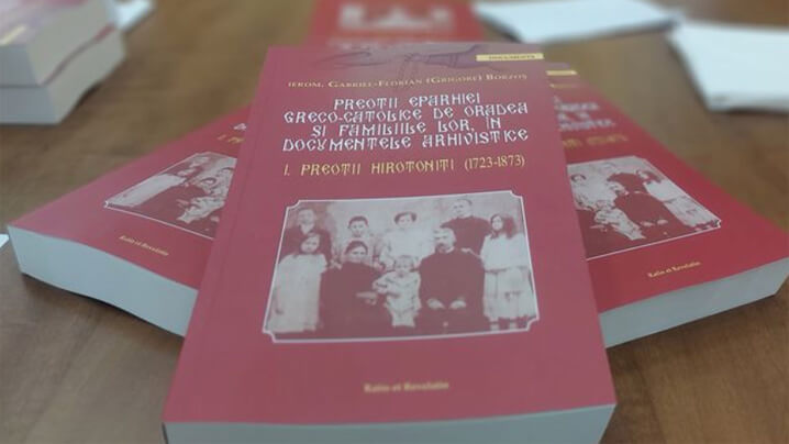 Lansare de carte la Seminarul Greco-Catolic din Oradea