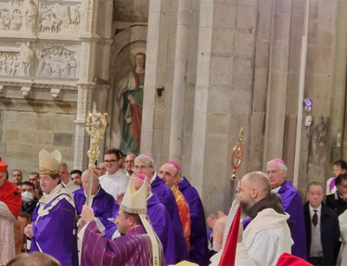 Instalarea noului episcop de Arezzo