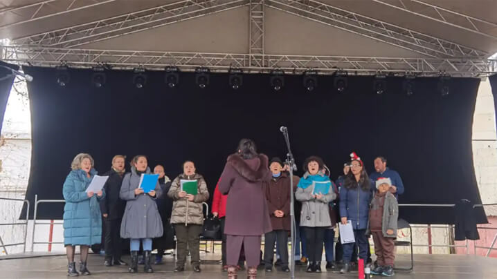 Festivalul Sărbătorilor de Iarnă, Lugoj 2022. Concert de Colinde al corului „Reînvierea”