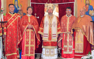 Vizită pastorală a PS Claudiu în parohia Cojocna