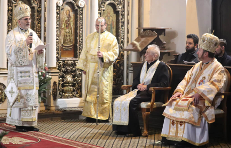 Pr. Nicolae Both aniversat în Catedrală la 90 de ani de viață