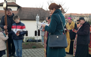 Calea Crucii de vindecare pentru familii la Sanctuarul marian din Cluj