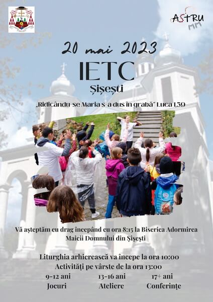 20 mai 2023 – Întâlnirea Tinerilor din Eparhia de Maramureș se va desfășura la Șișești