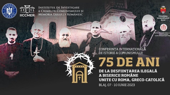 Blaj: Manifestări dedicate împlinirii a 75 de ani de la desființarea ilegală a Bisericii Române Unite cu Roma, Greco-Catolică - PROGRAM