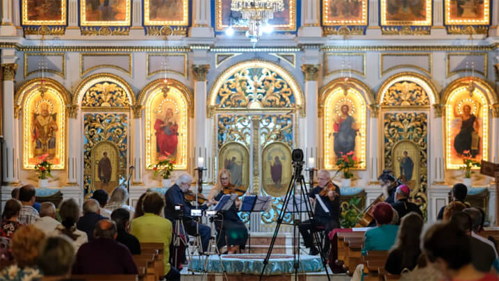 Concert Incanto Quartetto în catedrala din Lugoj