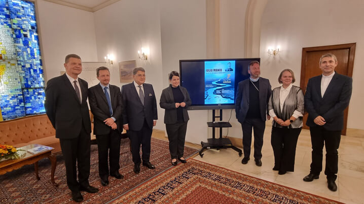 Personalitatea lui Iuliu Maniu omagiată la Ambasada României în Austria