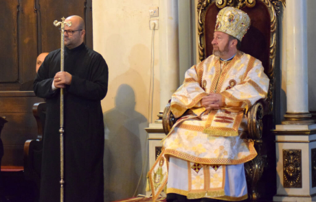 Preasfinția Sa John Michael a celebrat și predicat în Catedrala din Cluj