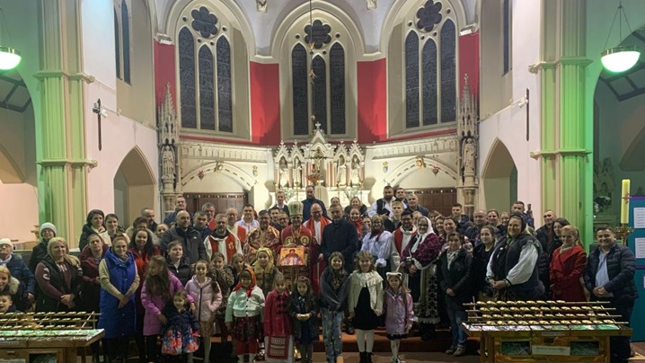 Dublă sărbătoare pentru credincioșii greco-catolicii din Dublin