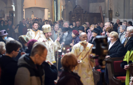 Împărtășire din izvorul milostivirii lui Dumnezeu la Ziua Mondială a Bolnavului, celebrată în Catedrala greco-catolică clujeană